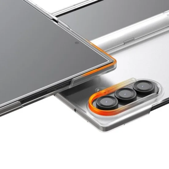 Araree Nukin 360 Case With Side Hinge For Samsung Galaxy Z Fold 7 - Clear